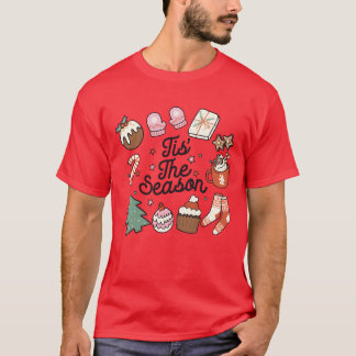 Dit is het seizoen kerstmis seizoen  t-shirt