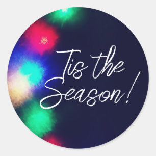 Dit is het seizoen met licht ronde sticker