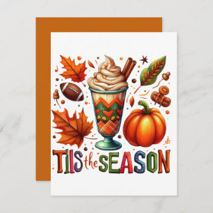 Dit is het seizoen notitiekaartje