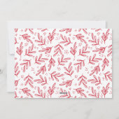 'Dit is het seizoen om Jolly Red te zijn Foto Feestdagenkaart (Achterkant)