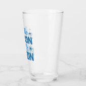 Dit is het seizoen om te bevriezen - Winter Fun Glas (Links)