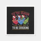 Dit is het seizoen om Western te zijn van de kerst Servet (Voorkant)