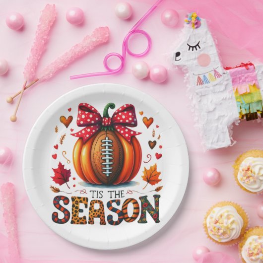 Dit is het seizoen papieren bordje (Feest)
