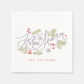 Dit is het seizoen servet (Voorkant)