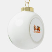 Dit is het seizoen Thanksgiving pompoen Keramische Bal Ornament (Links)