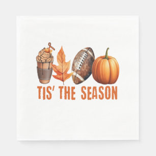 Dit is het seizoen Thanksgiving pompoen Servet