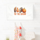 Dit is het seizoen Thanksgiving pompoen Spandoek (Insitu)