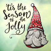 Dit is het seizoen van de juffrouw raamsticker (Vel 3)