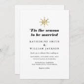 Dit is het seizoen van het huwelijk met legant kaart (Voorkant / Achterkant)