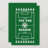 DIT IS HET SEIZOEN VOETBAL FOOTBALL KAART (Voorkant / Achterkant)