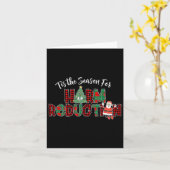 Dit is het seizoen voor Harm Reduction Merry Chris Kaart (Gele Bloem)