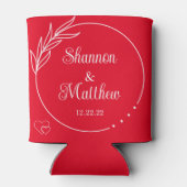 Dit is het seizoen waarin de gehuwde Koelbox moet  Blikjeskoeler (Achterkant)