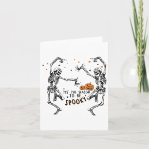 Dit is het seizoen waarin de Herfst halloween dans Kaart