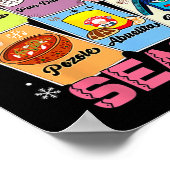 Dit is het seizoen Xmas Kaart Mexican Christmas Pa Poster (Hoek)