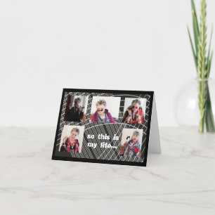 Dit is het Wenskaart met Life Folded Kaart