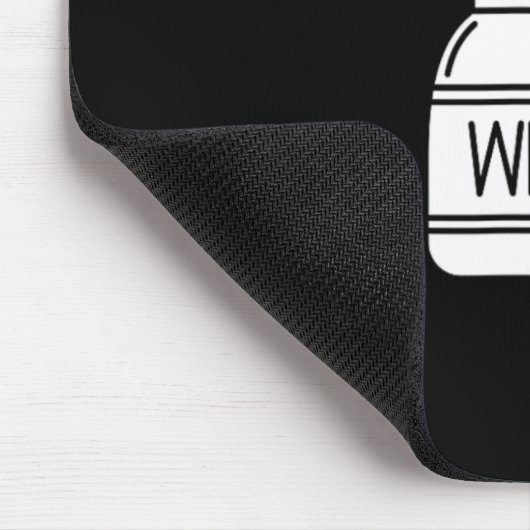 Dit is het Whey Gym Design Muismat (Hoek)