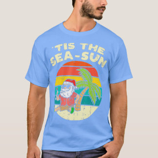Dit is het Zee Sun Santa Beach Summer Kerstmis in  T-shirt