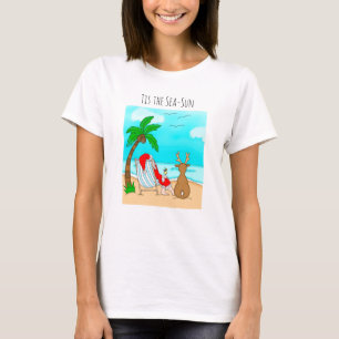 Dit is het Zee-Sun Snowbird Kerstmis T-shirt