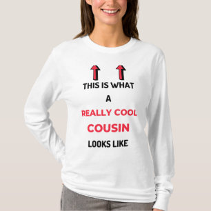 Dit is hoe een echte neef eruit ziet als 2 t-shirt