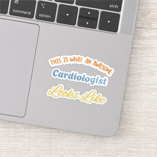 Dit Is Hoe Een Geweldige Cardioloog Er Uit Ziet Sticker