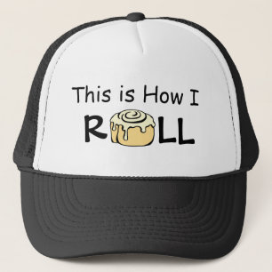Dit is hoe ik Cartoon Cinnamon Roll Funny Bun kan Trucker Pet