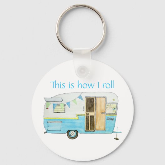 Dit is hoe ik de Camper Sleutelhanger kan draaien (Voorkant)