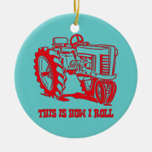 Dit is hoe ik de RODE Ornament van de Tractor rol