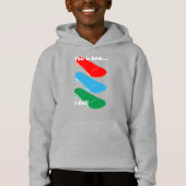 Dit is hoe ik Design rolt - Kinderen Pullover Hood (Voorkant)