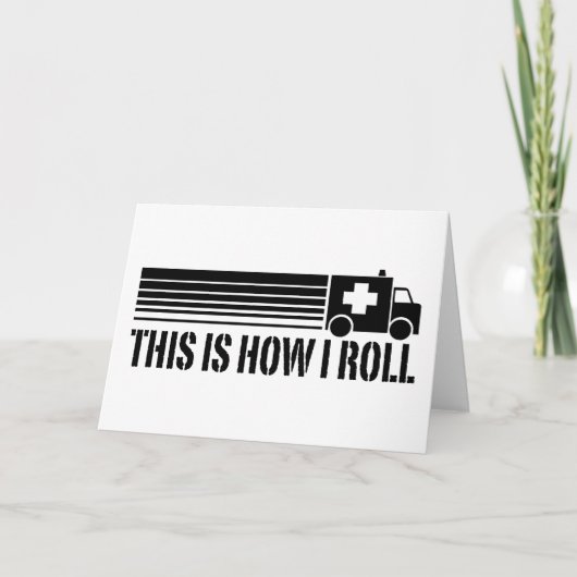 Dit is hoe ik EMT moet rollen Kaart (Voorkant)