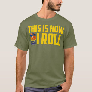 Dit is hoe ik het model van de spoorstaafleider va t-shirt