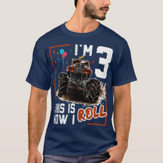 Dit is hoe ik het Monster Truck 3rd Birthday 3 T-shirt