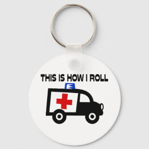 Dit is hoe ik in een buidel woon sleutelhanger