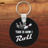 Dit is hoe ik Mannen van het forensisch team Kind Sleutelhanger (Voorkant)