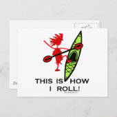 Dit is hoe ik moet rollen briefkaart (Voorkant / Achterkant)