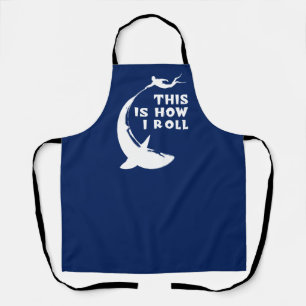 Dit is hoe ik rol - duiken met haai schort