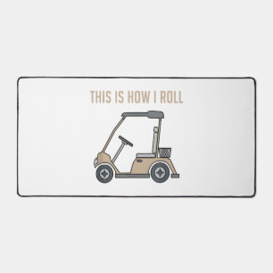 Dit is hoe ik rol golfkar grappige golfers bureaumat