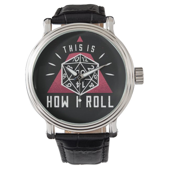 Dit is hoe ik rol spelen bij het spelen van games horloge (Voorkant)