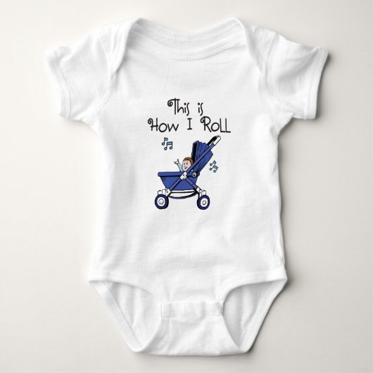 Dit is hoe ik Roll-Baby-Boy T-Shirt (Voorkant)