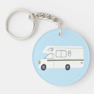DIT IS HOE IK RV Motorhome Camping CUSTOM ROLL Sleutelhanger