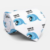 Dit is hoe ik Skateboard Skateboard Skater Gifts r Stropdas (Opgerold)