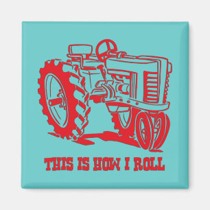 Dit is hoe ik Tractor RED Magnet rolt Magneet