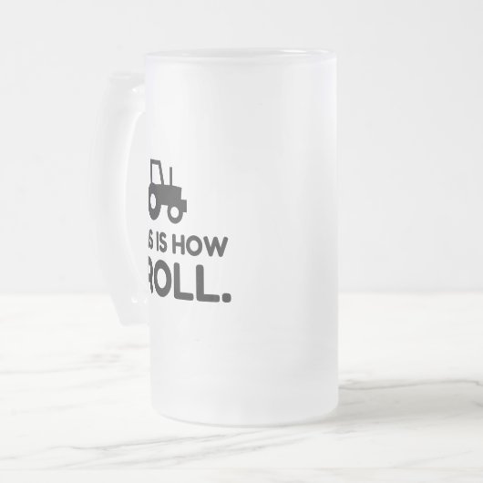 DIT IS HOE IK TREKKER KAN ROLLEN MATGLAS BIERPUL (Voorkant links)