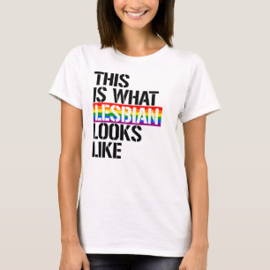 Dit is hoe Lesbienne eruit ziet T-shirt