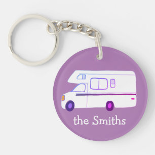 DIT IS HOE WE RV Motorhome Camping CUSTOM ROLLEN Sleutelhanger