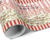 Dit is je eigen partij. cadeaupapier (Rol Hoek)