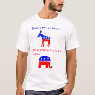 Dit is je hersenen op medicijnen. t-shirt