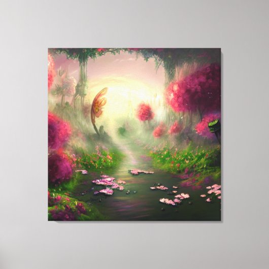 Dit is Kansas niet! kunst aan de muur Canvas Afdruk (Voorkant)