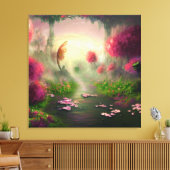 Dit is Kansas niet! kunst aan de muur Canvas Afdruk (Insitu (Woonkamer))