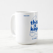 Dit is kopi koffiemok (Voorkant links)