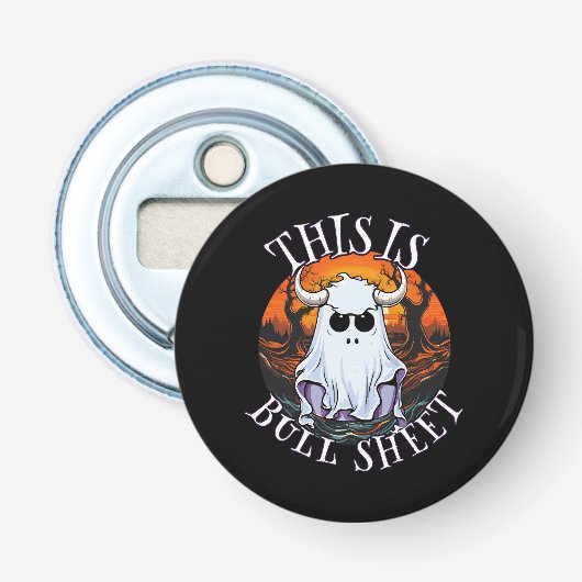 Dit is kul - grappige boe sheet button flesopener (Voorkant)